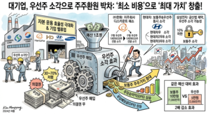 한화 우선주 전량 소각 선언·현대차 7891억원 자사주 소각…주당 가치↑