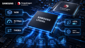AI폰 성능 가르는 ‘숨은 부품’…삼성 LPDDR6, 퀄컴 문턱 넘었다