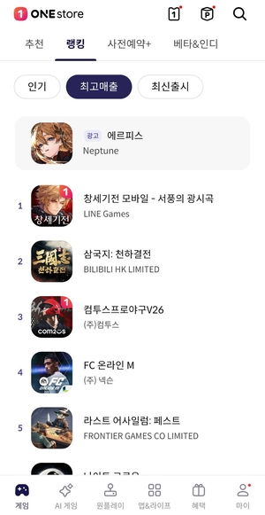 라인게임즈 ‘창세기전 모바일’, 원스토어 ‘단골 1위’ 비결은?