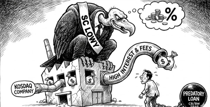 SC로위, 투자 탈 쓴 고금리 대부업? 자금묶고 이자만 '꿀꺽'