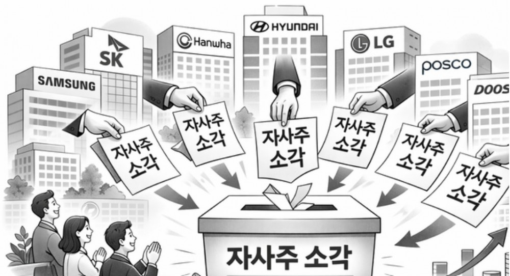 자사주 소각 공시 1년새 2배 급증…상법 개정 효과 톡톡