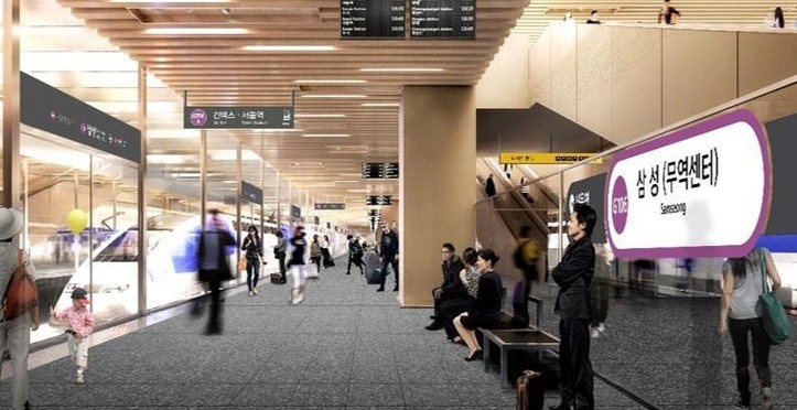 탄소1500톤 줄인다…영동대로 ‘지하도시’ 수열로 냉난방