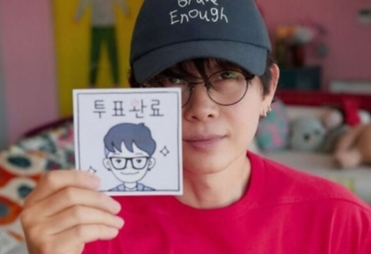 이재용 회장 사전투표 공개…연예인은 누가 했나 보니