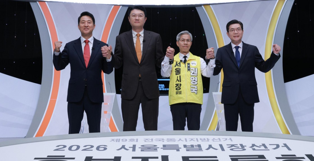 “GTX·서소문·굿당·칸쿤”…고성만 오간 서울시장 토론