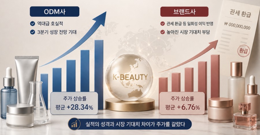 K-뷰티 호황에 ODM株 ‘훨훨’…브랜드보다 더 뛴 까닭