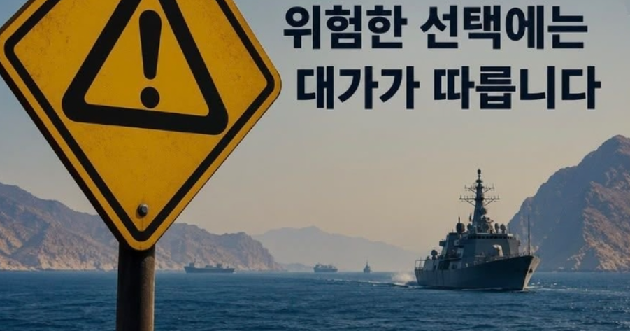 “위험한 선택에 대가 따른다”…이란, 한글로 ‘파병’ 경고